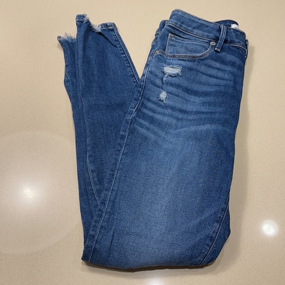 Abercrombie Super Skinny Ankle High Rise Jeans